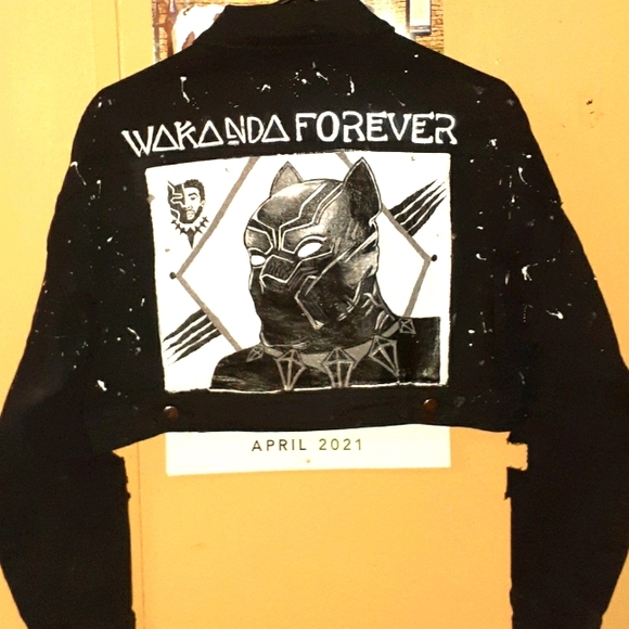 Custom Jean Jacket and Jeans - Picture 1 of 2